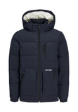 Jack & Jones Junior JJEOTTO PUFFER JNR Winterjacke - Blau - 140