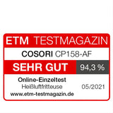 Cosori Heißluftfritteuse CP158-AF-RXB Schwarz