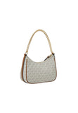 MICHAEL Michael Kors JET SET CHARM CHAIN POUCHETTE Handtasche - Beige/Grau/Braun