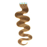 Tape In Extensions 60cm dunkelblond 40Strähnen