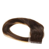 hair2heart Tape In Extensions 30 Stück dunkelbraun 60 cm