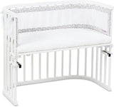 babybay Maxi Beistellbett mit Nestchen und Matratze Medicott Wave