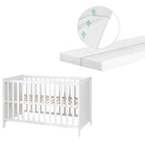 roba 2 in 1 Babybett 60x120 cm mit safe asleep Matratze