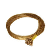 hair2heart Microring I-Tip Extensions 200 Strähnen, honigblond