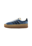 adidas Originals GAZELLE BOLD Sneaker - Blau/Braun/Weiß - 42
