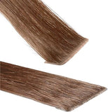 hair2heart Tape Extensions Dunkelblond 60cm