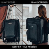 Glamseries GlamSwitcher Kosmetik Trolley und Rucksack