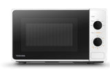 Toshiba mm2 MM20PF WH Voll funktionsfähige Mikrowelle mit 5 Leistungsstufen