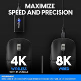 Pulsar X2H eS Medium Gaming-Maus (Schwarz)