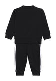 adidas Originals CREW SET Trainingsanzug - Schwarz/Weiß - 92