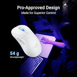 ASUS ROG Keris II Ace Wireless Gaming Maus, Weiß