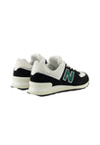 New Balance U574 UNISEX Sneaker low - Schwarz/Grün/Weiß - 38.5