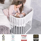 babybay Maxi Beistellbett mit Matratze Medicott Wave