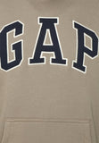 GAP Heritage Logo Unisex Sweatshirt - Braun/Beige - XL