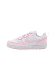 Nike Sportswear COURT BOROUGH RECRAFT UNISEX - Sneaker low - Weiß/Rot - 38.5