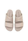 Calvin Klein Jeans FLATFORM Pantolette hoch - Beige - 39