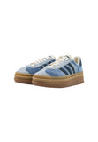 adidas Originals GAZELLE BOLD Sneaker - Blau/Braun/Weiß - 42